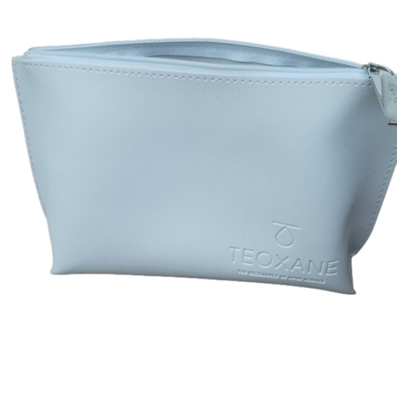 3/$25 WHITE Teoxane Makeup Pouch - Picture 2 of 5